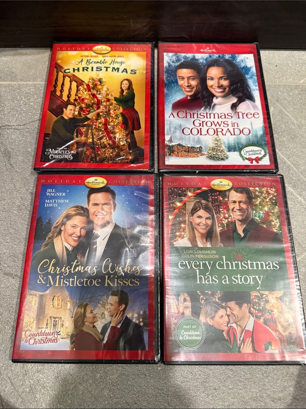 Hallmark Holiday DVD Set - Red and Green Covers